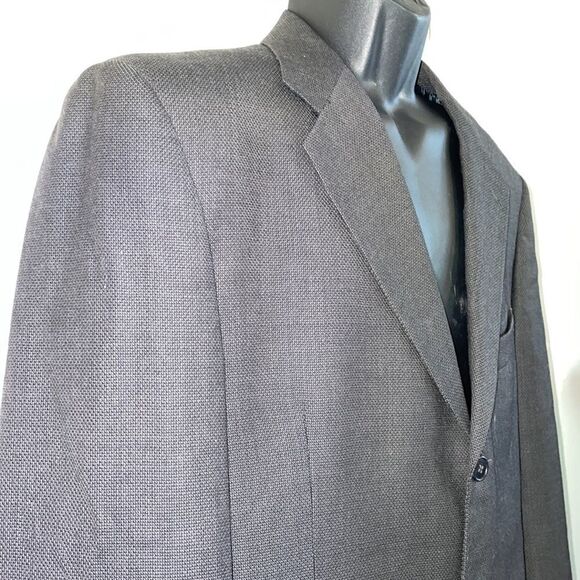 Joseph Abboud black wool suit - Picture 6 of 16